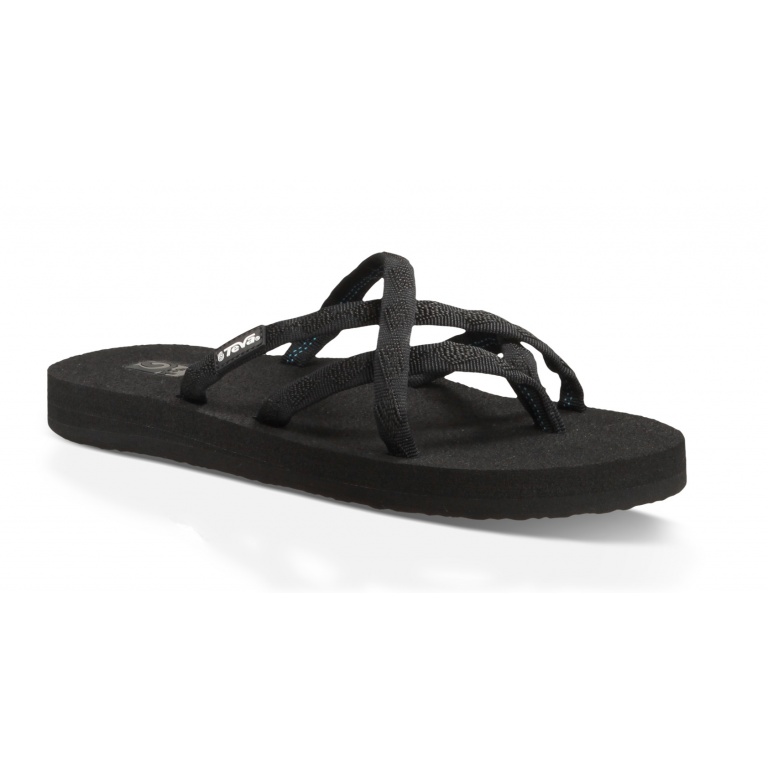 Teva Zehensandale Olowahu schwarz/schwarz Damen